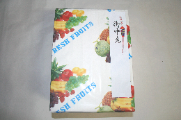 お中元　熊本産完熟マンゴー包装紙